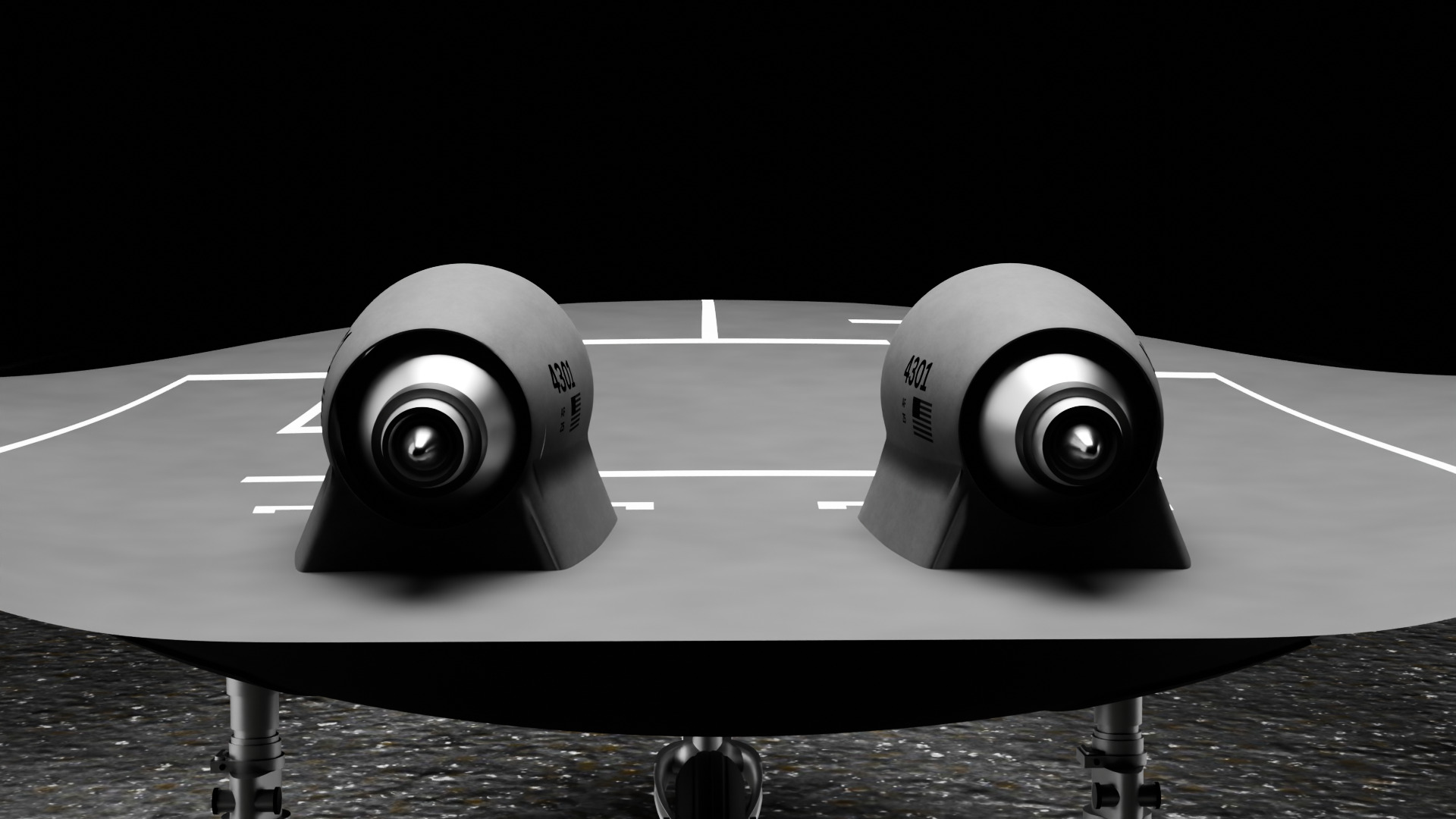 futuristic stealth jet drone  Concept Military Aircraft 3D Model 3D model_5