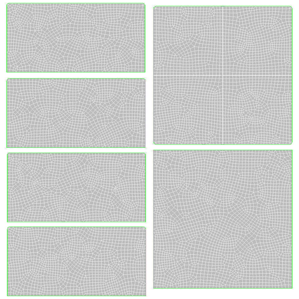 Pouf Small Leather Low-poly 3D model_8