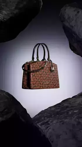 Guess bag brown color 