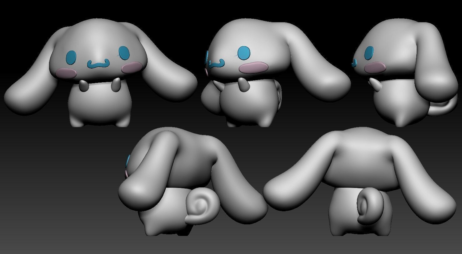 Cinnamoroll Sanrio 3D print model_1