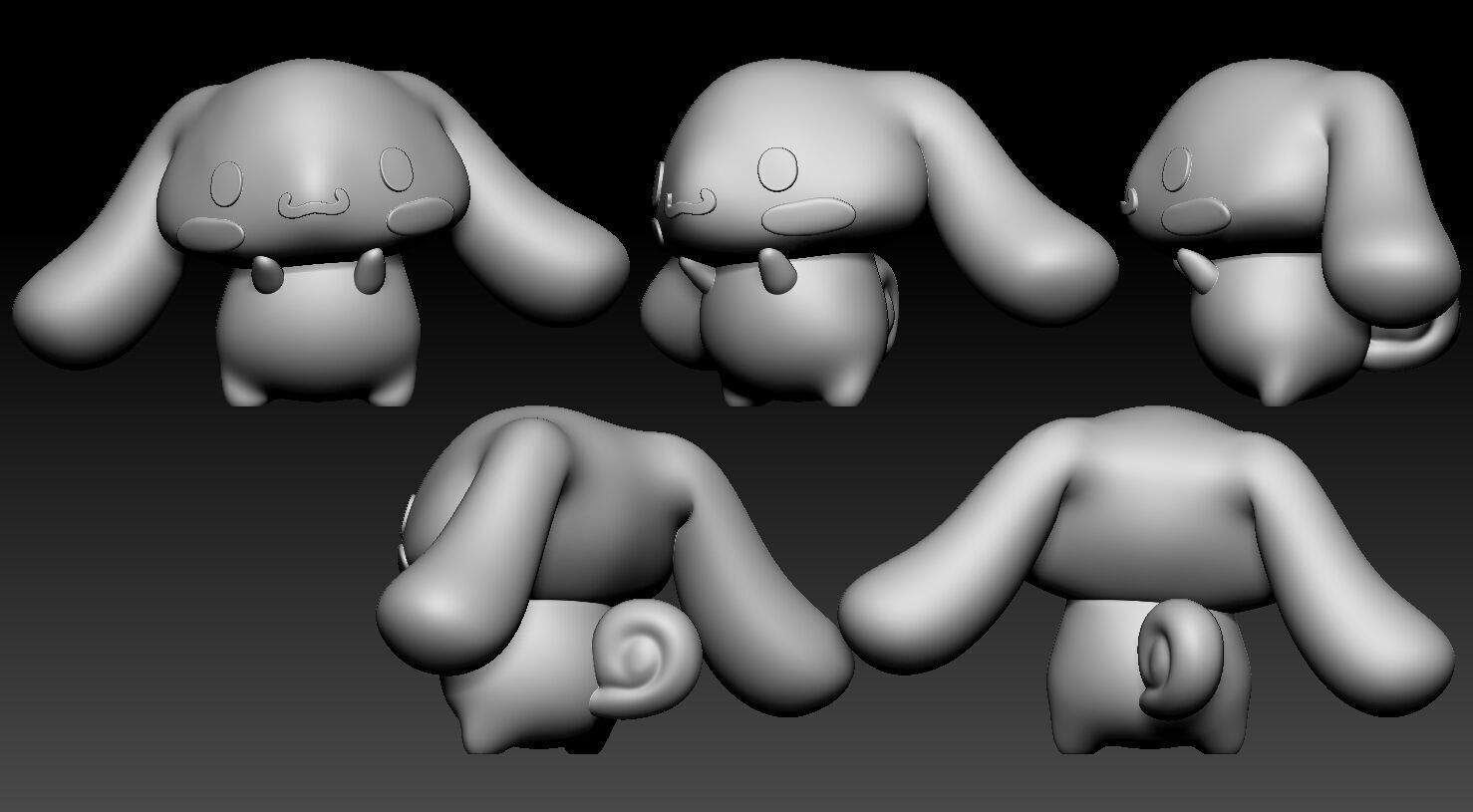 Cinnamoroll Sanrio 3D print model_2