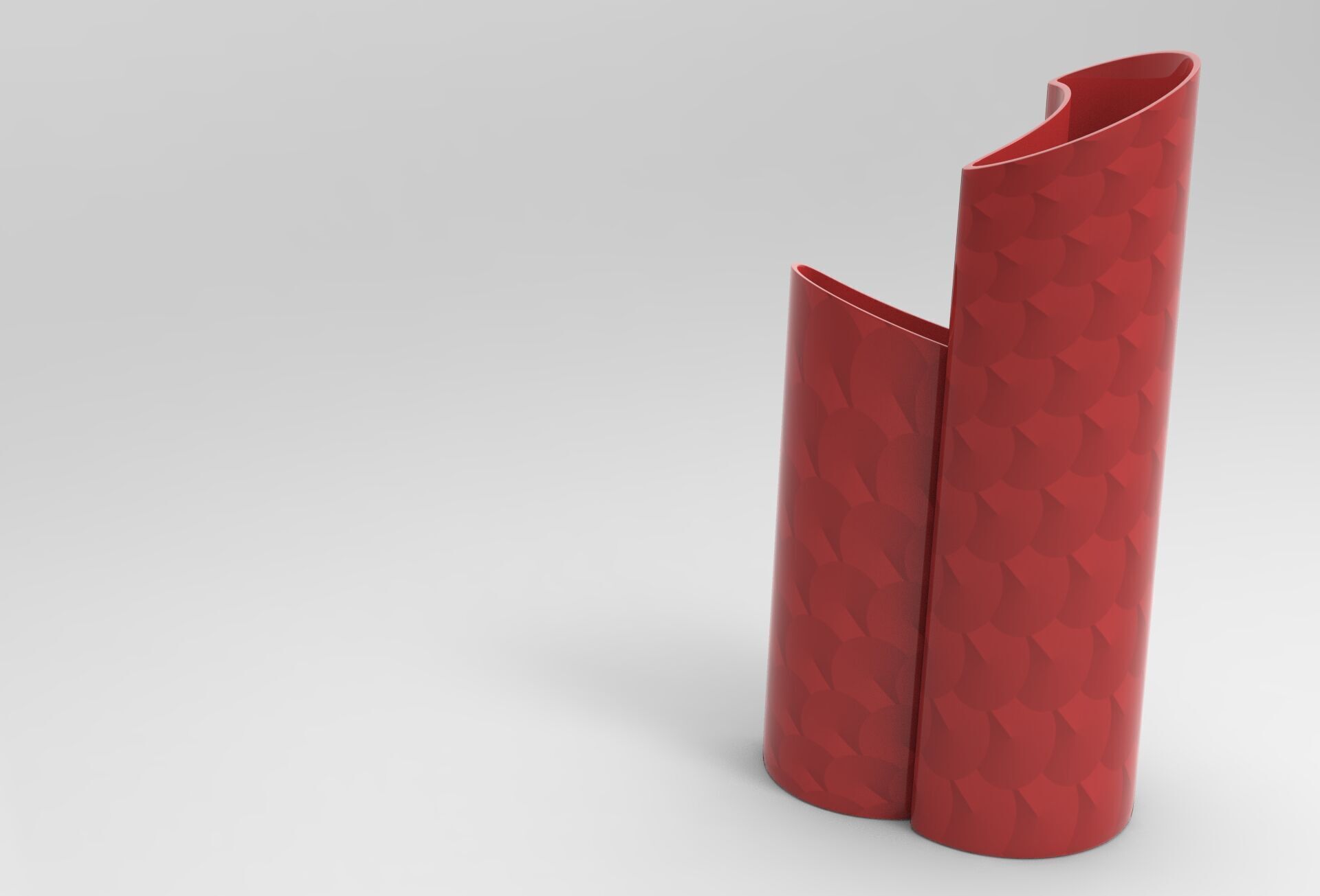 Moony Vase Low-poly 3D model_2
