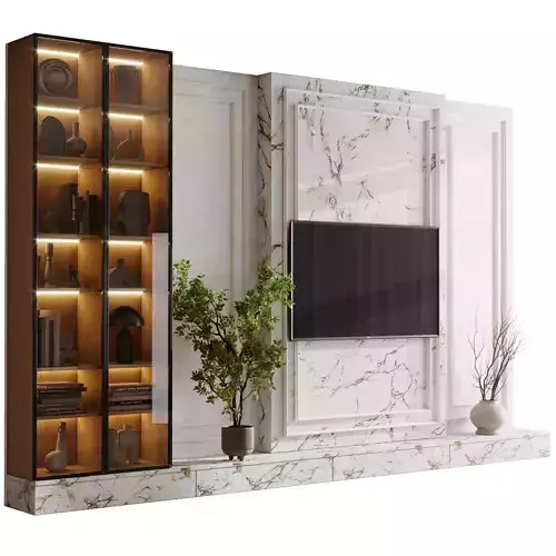 TV Wall set 26