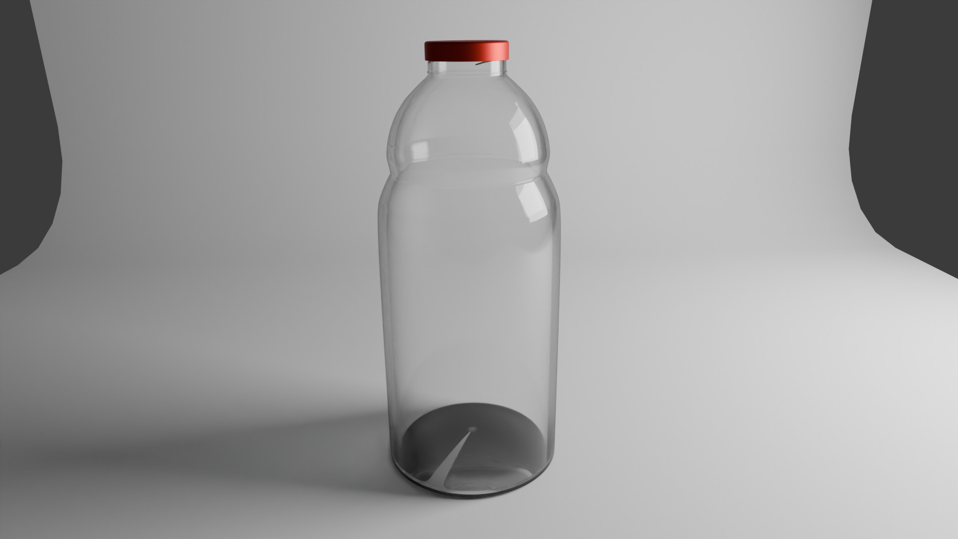 Milk bottle 3D model_4