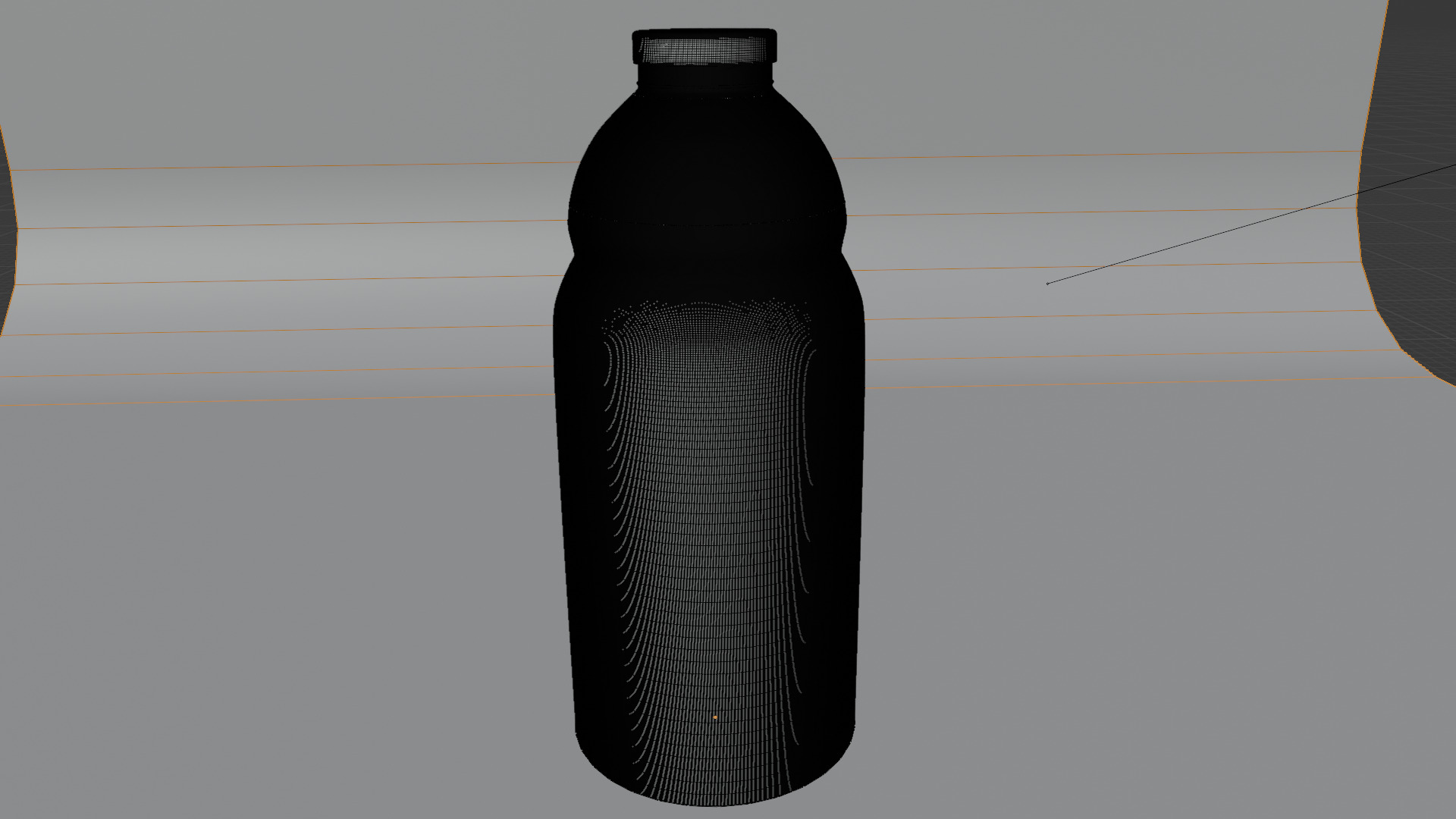 Milk bottle 3D model_5