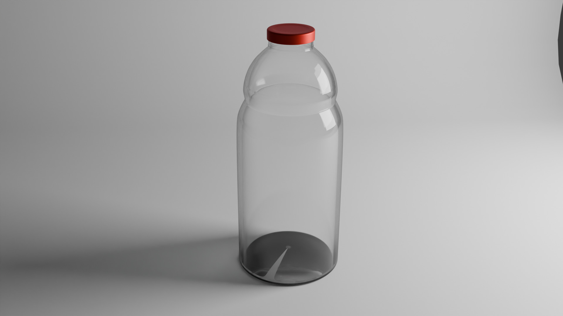 Milk bottle 3D model_1