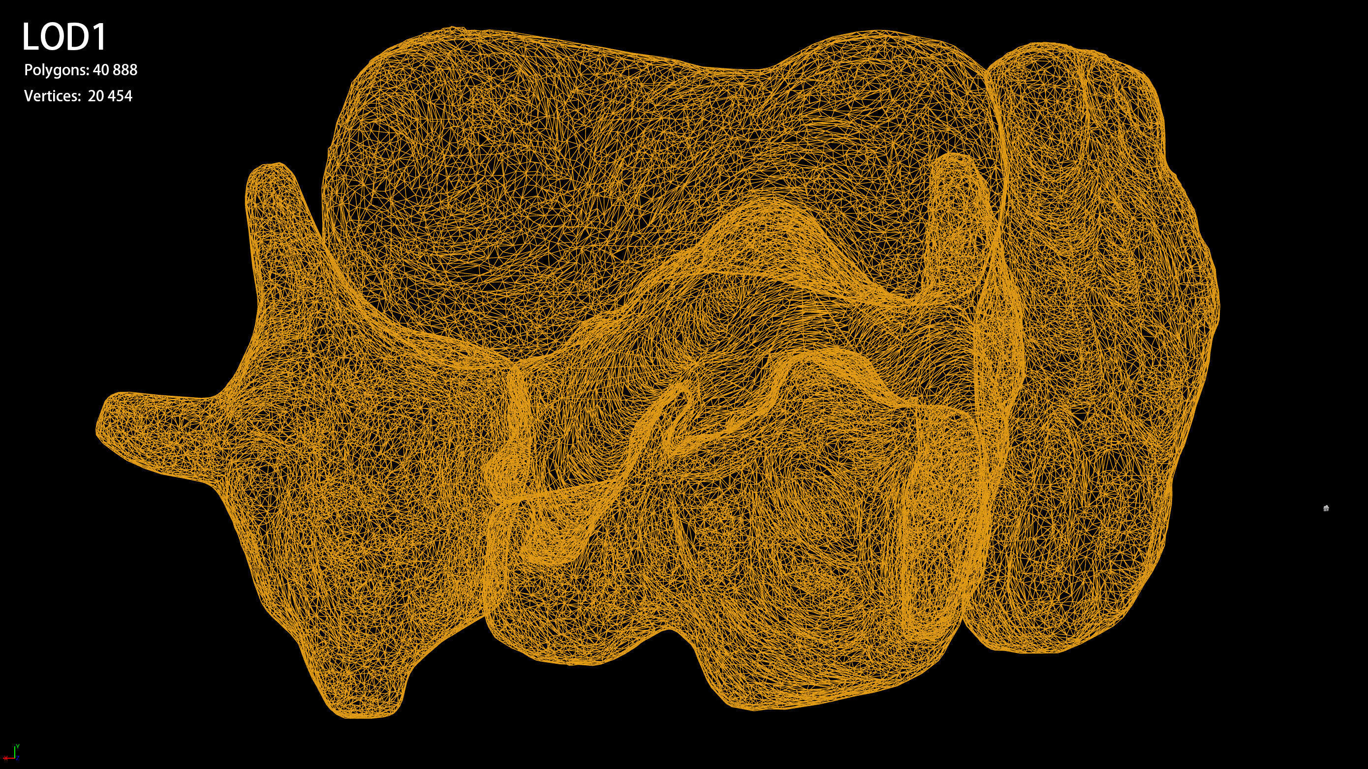 lava rock 3D model_19
