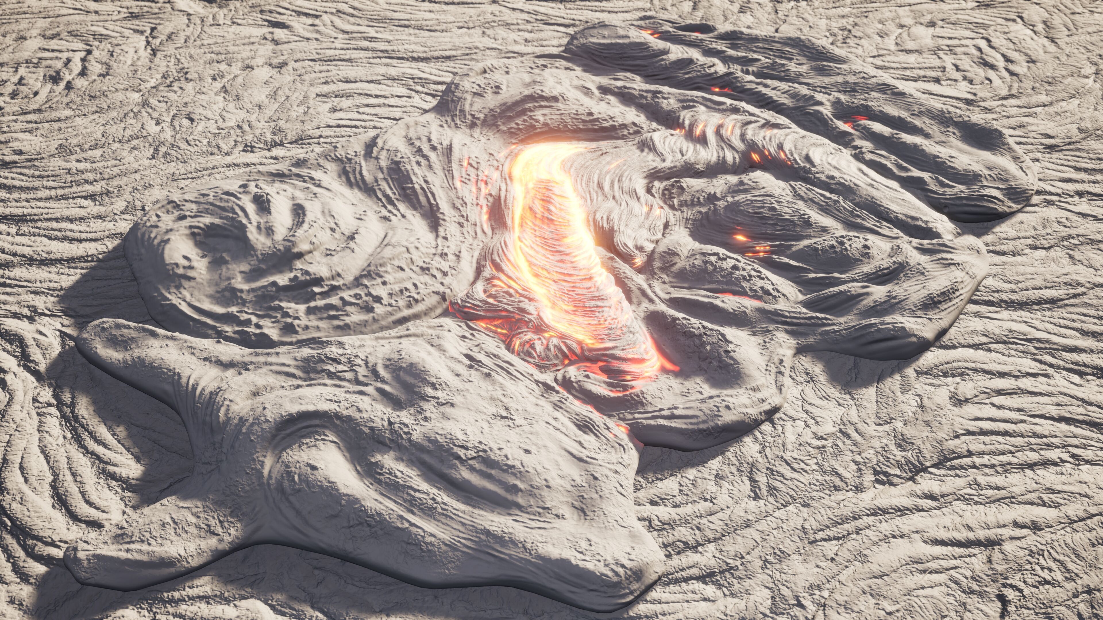 lava rock 3D model_4