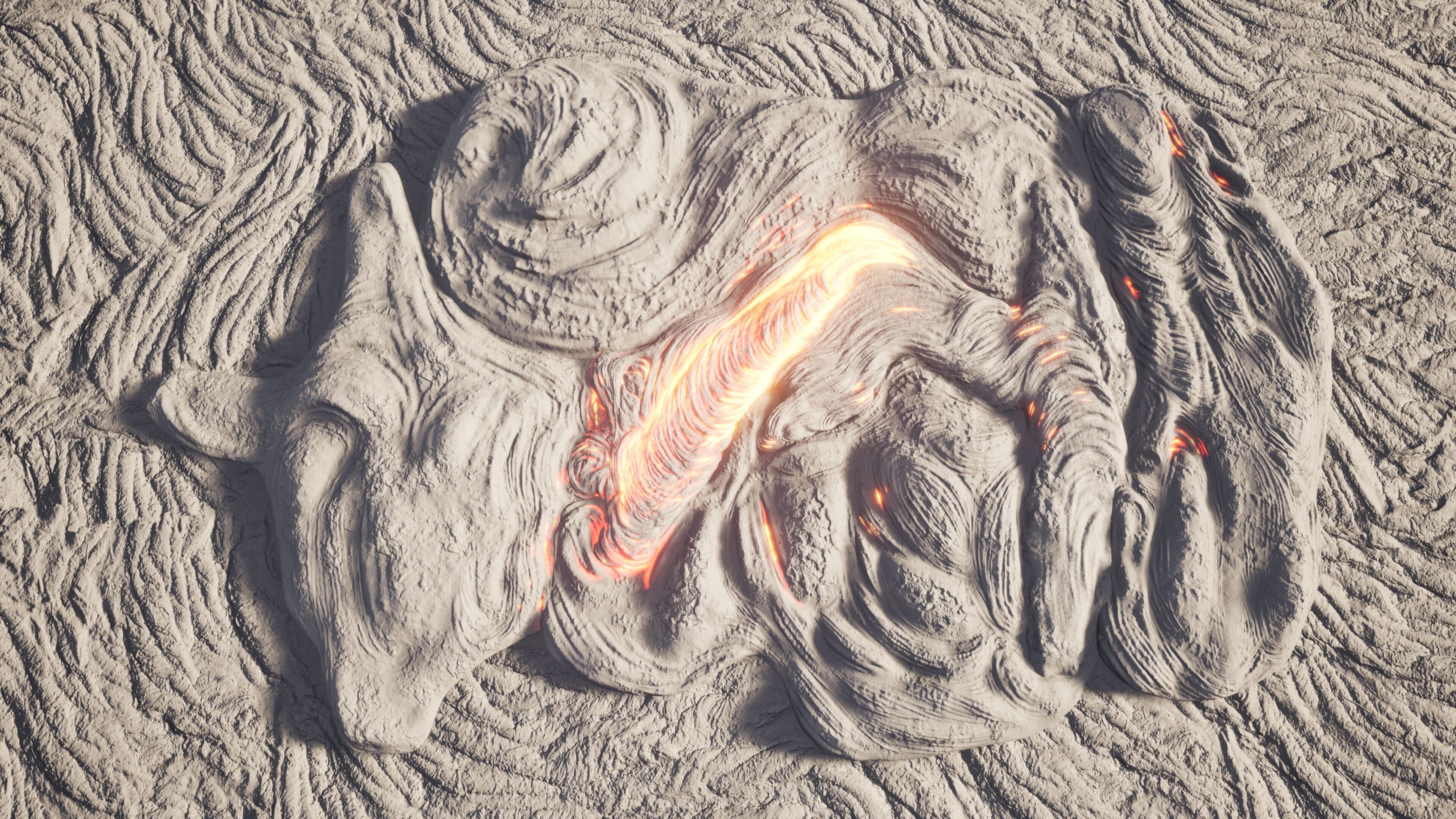 lava rock 3D model_7