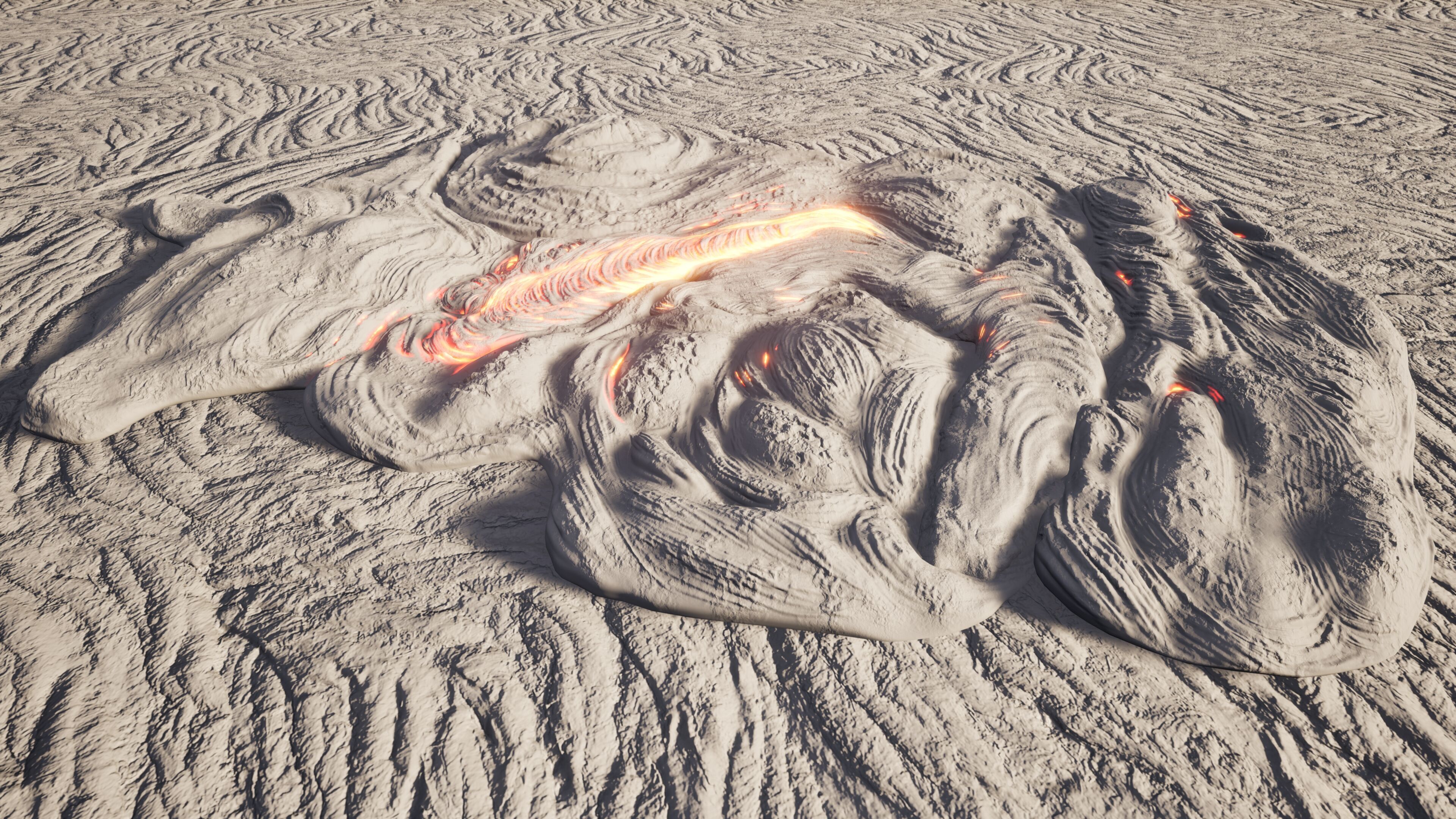 lava rock 3D model_5