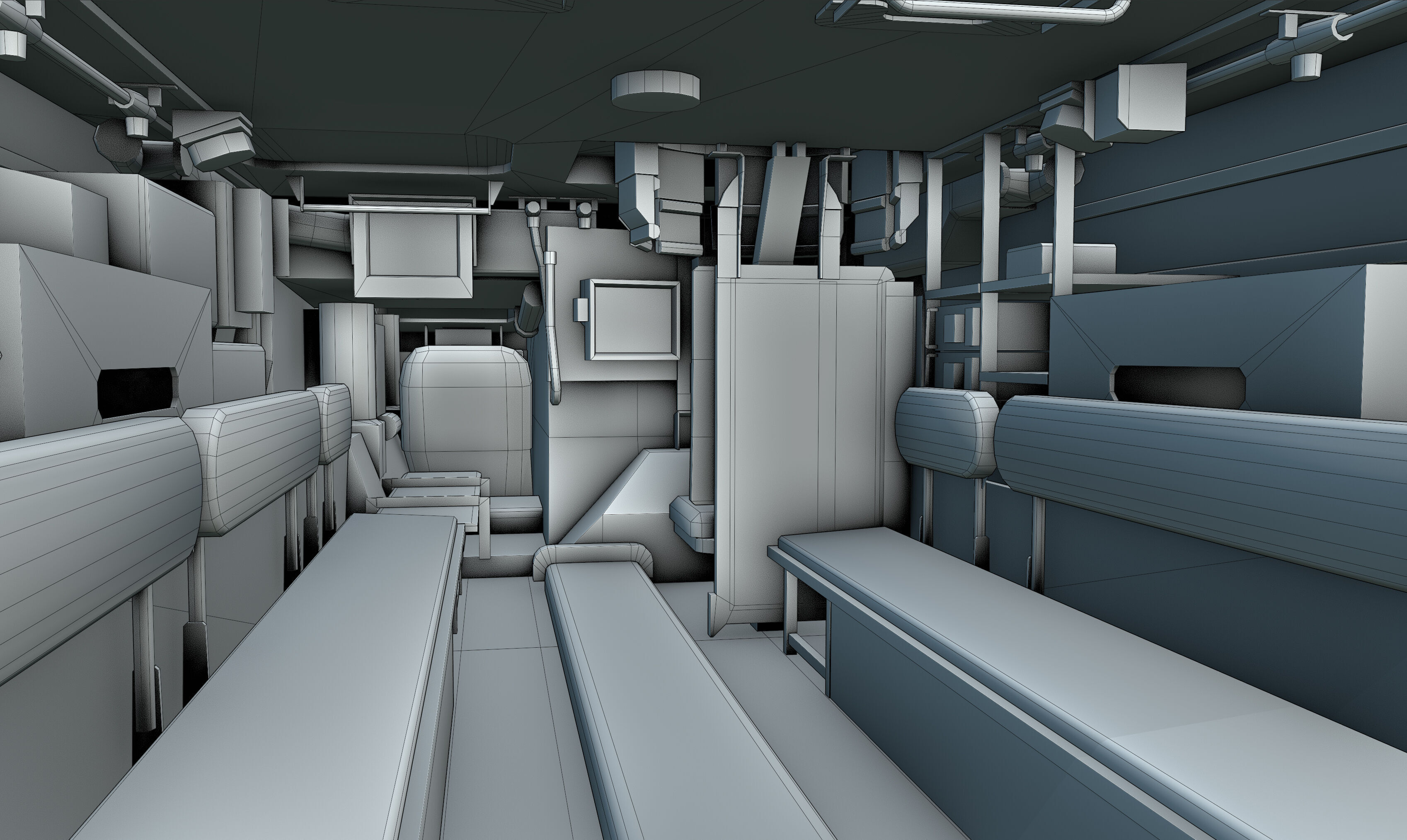 M1126 Stryker ICV US Army APC Game Ready PBR Low-poly 3D model_43