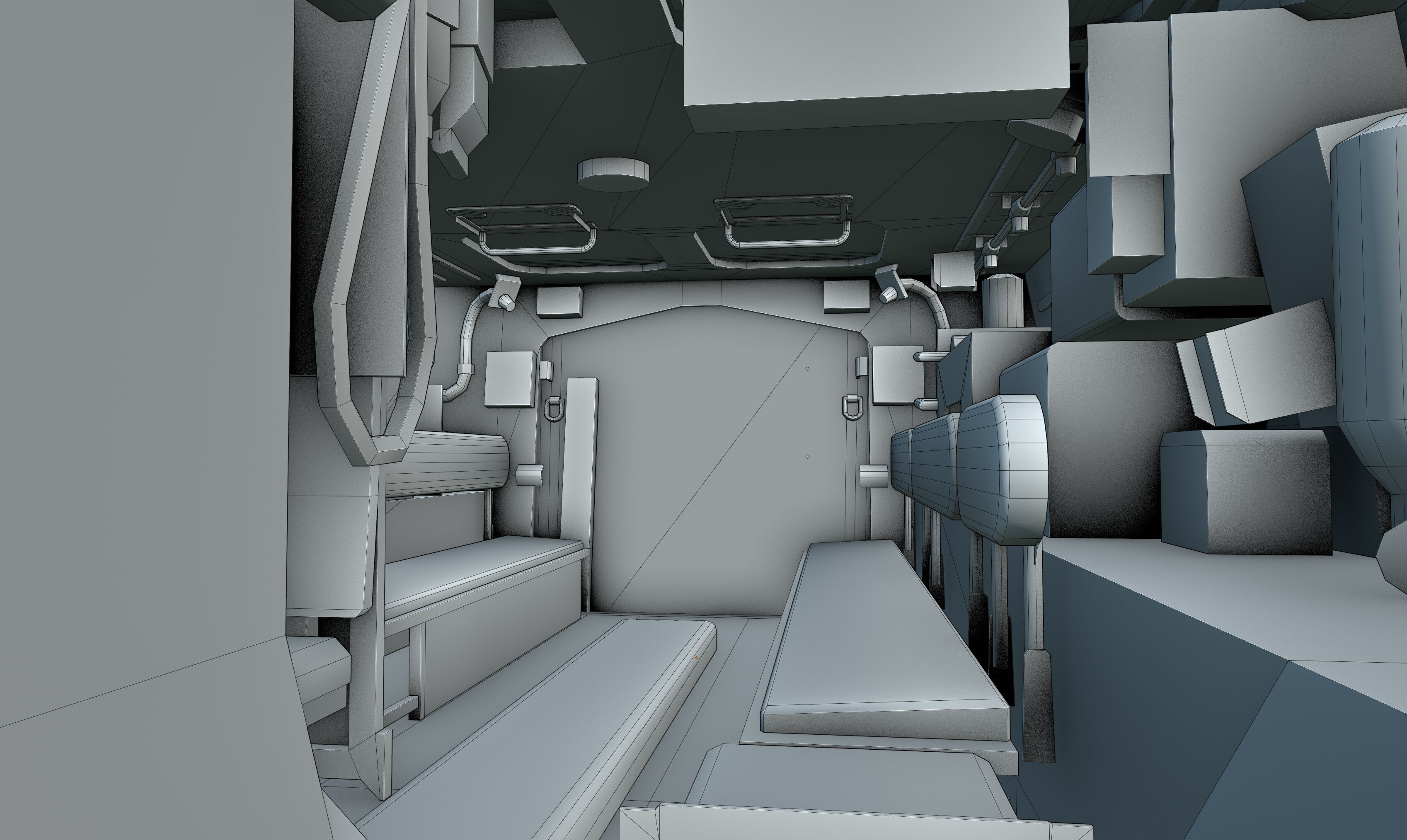 M1126 Stryker ICV US Army APC Game Ready PBR Low-poly 3D model_44