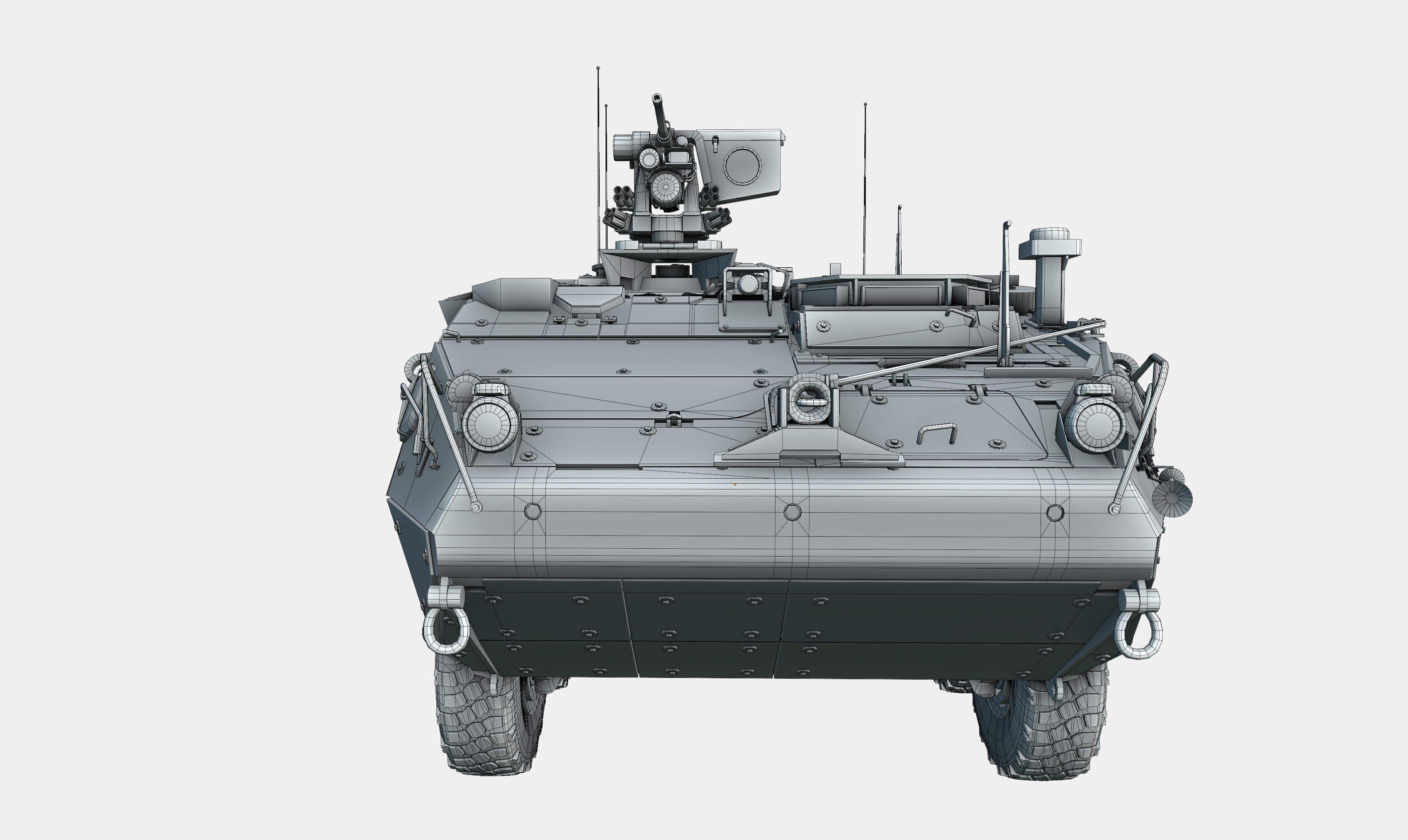 M1126 Stryker ICV US Army APC Game Ready PBR Low-poly 3D model_32