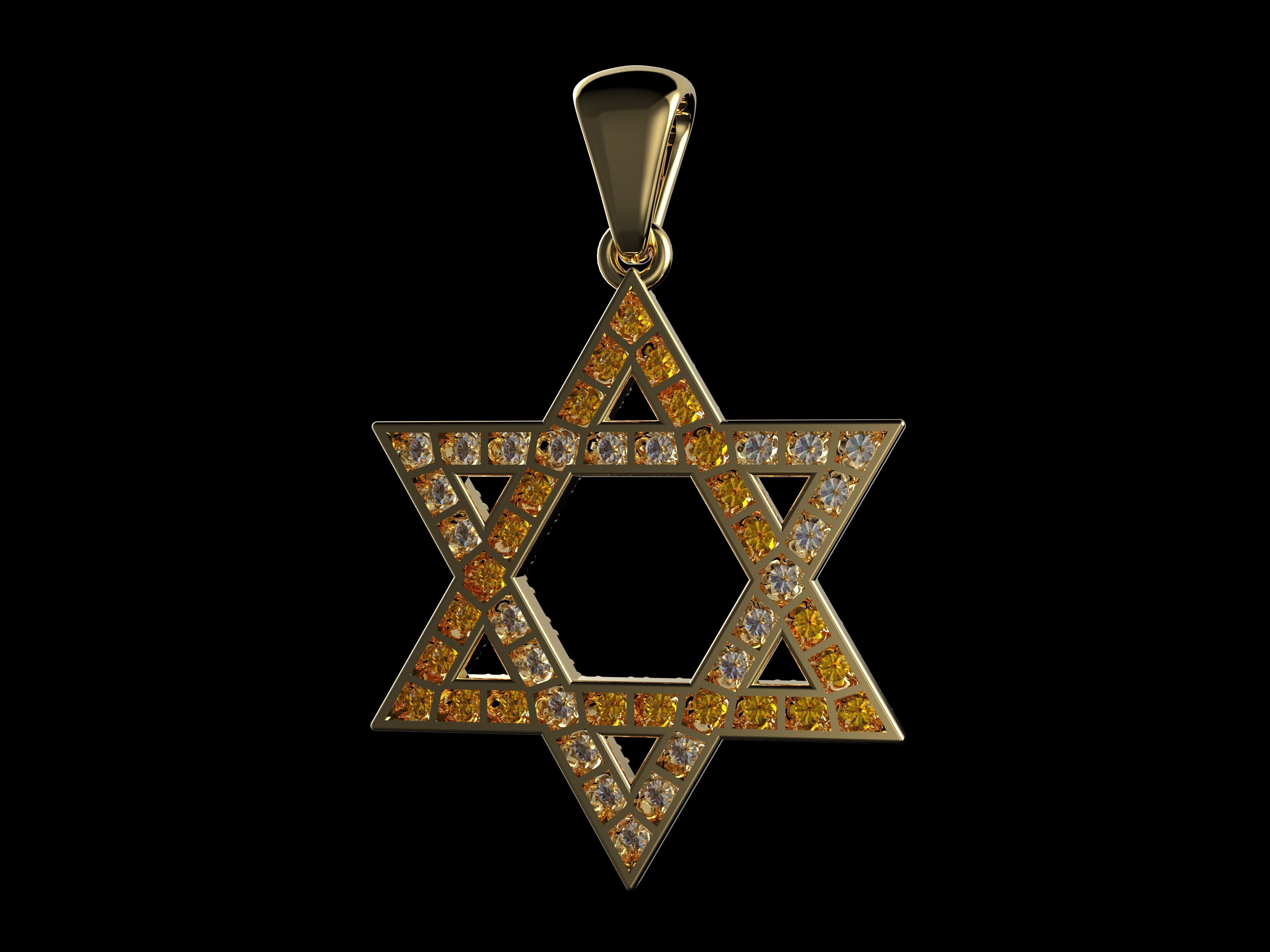 Gold N1371 3D print model_3