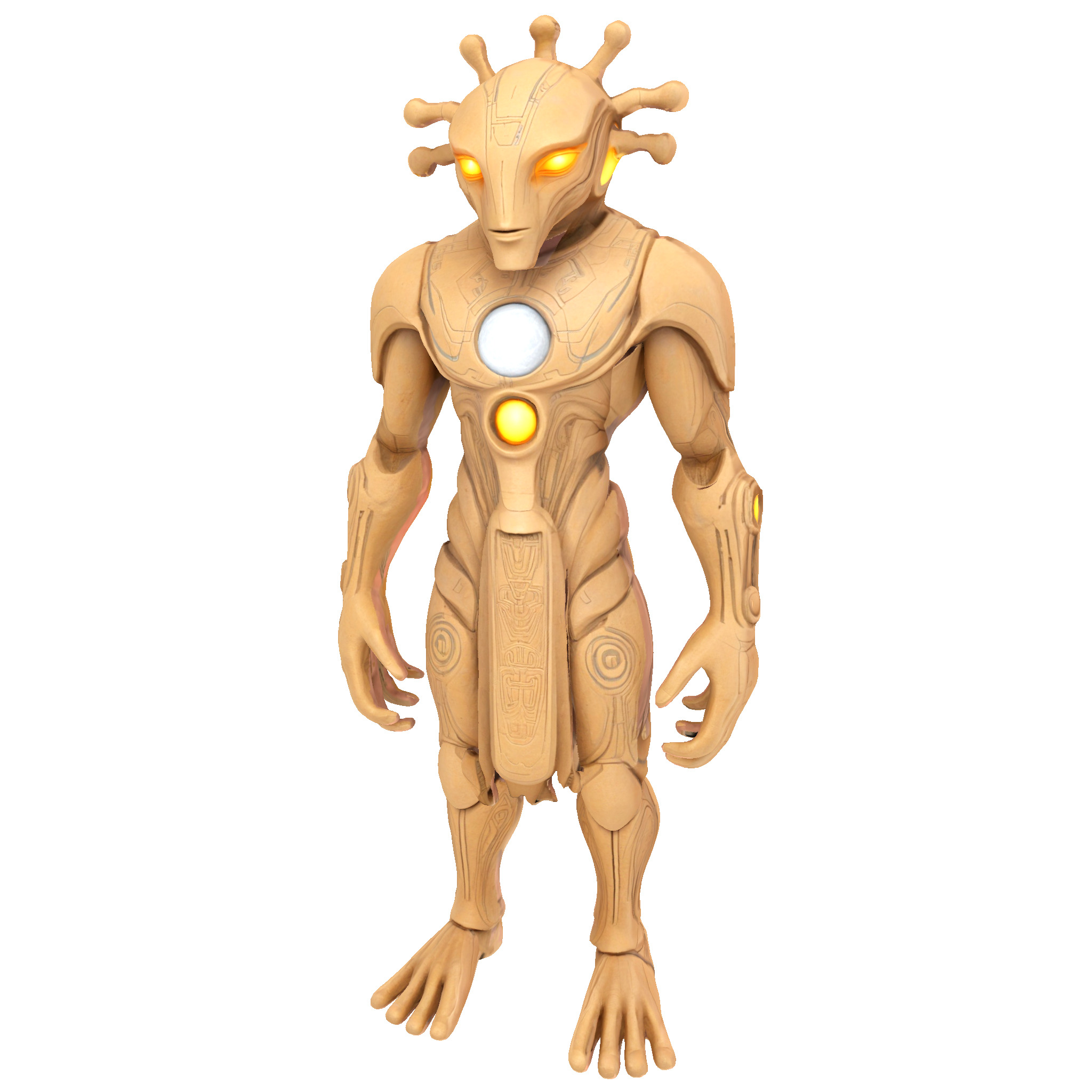 Eldertwig Sentinel - Mystical Forest Guardian 3D print model_30