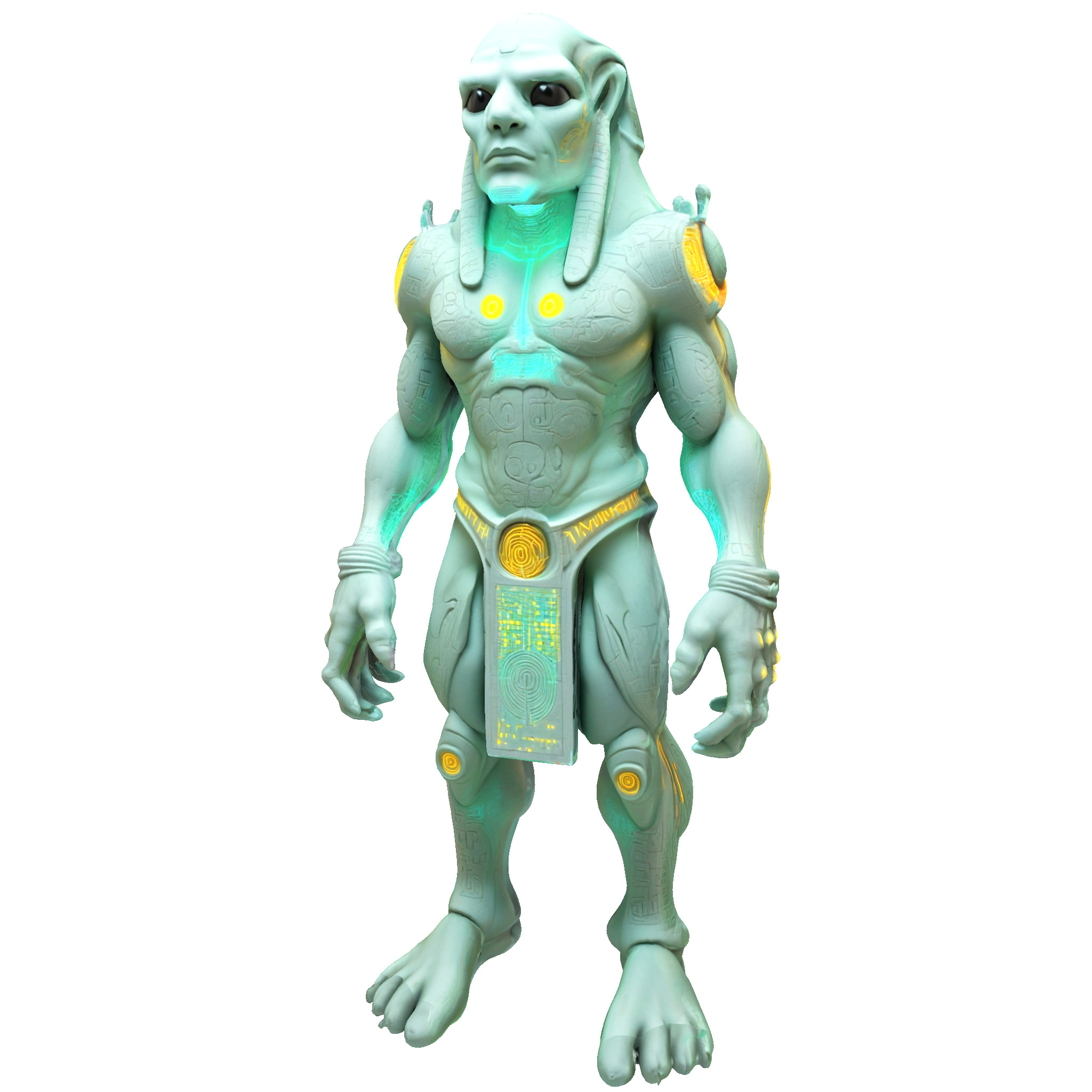 Eldertwig Sentinel - Mystical Forest Guardian 3D print model_18