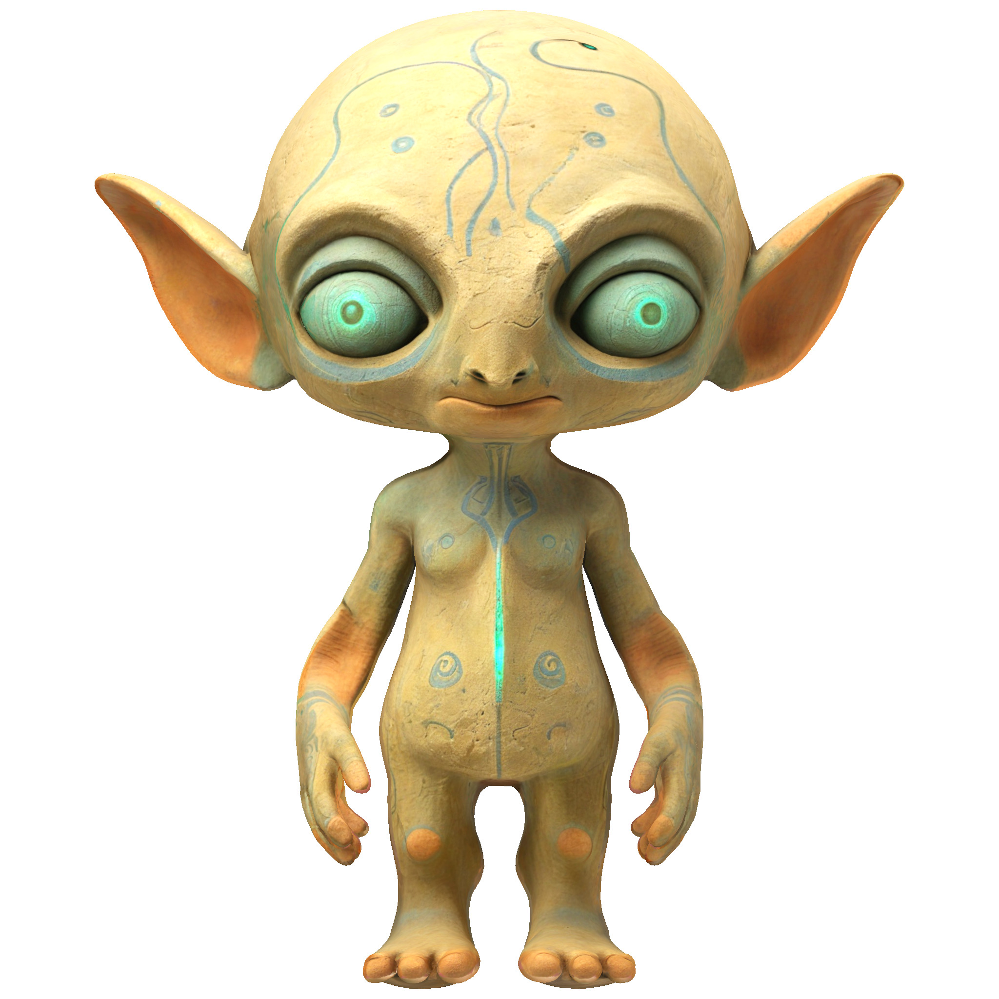 Eldertwig Sentinel - Mystical Forest Guardian 3D print model_16