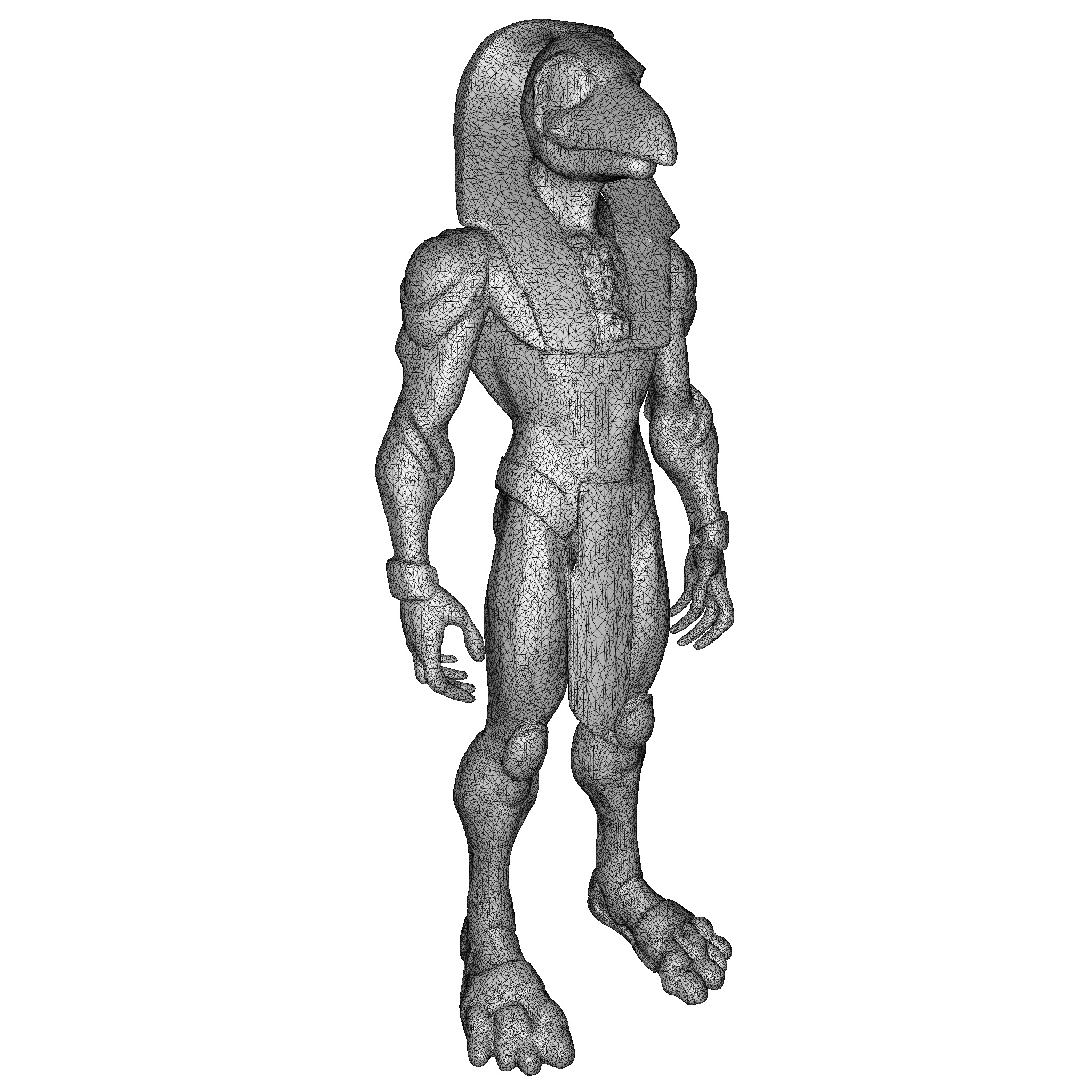 Eldertwig Sentinel - Mystical Forest Guardian 3D print model_15