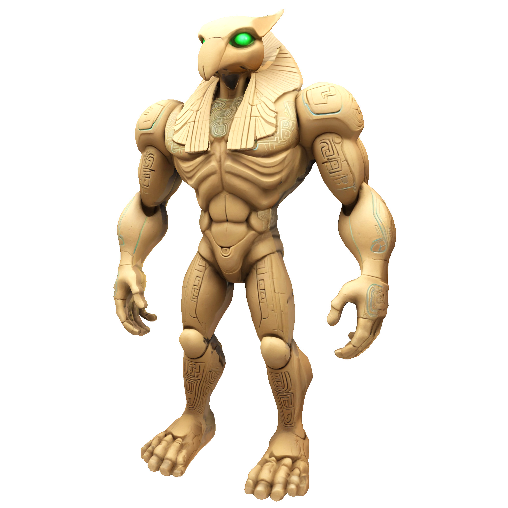 Eldertwig Sentinel - Mystical Forest Guardian 3D print model_12