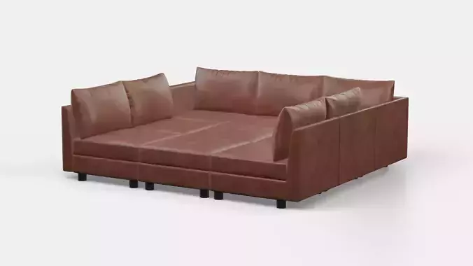 9 Seat modular Sectional Sofa