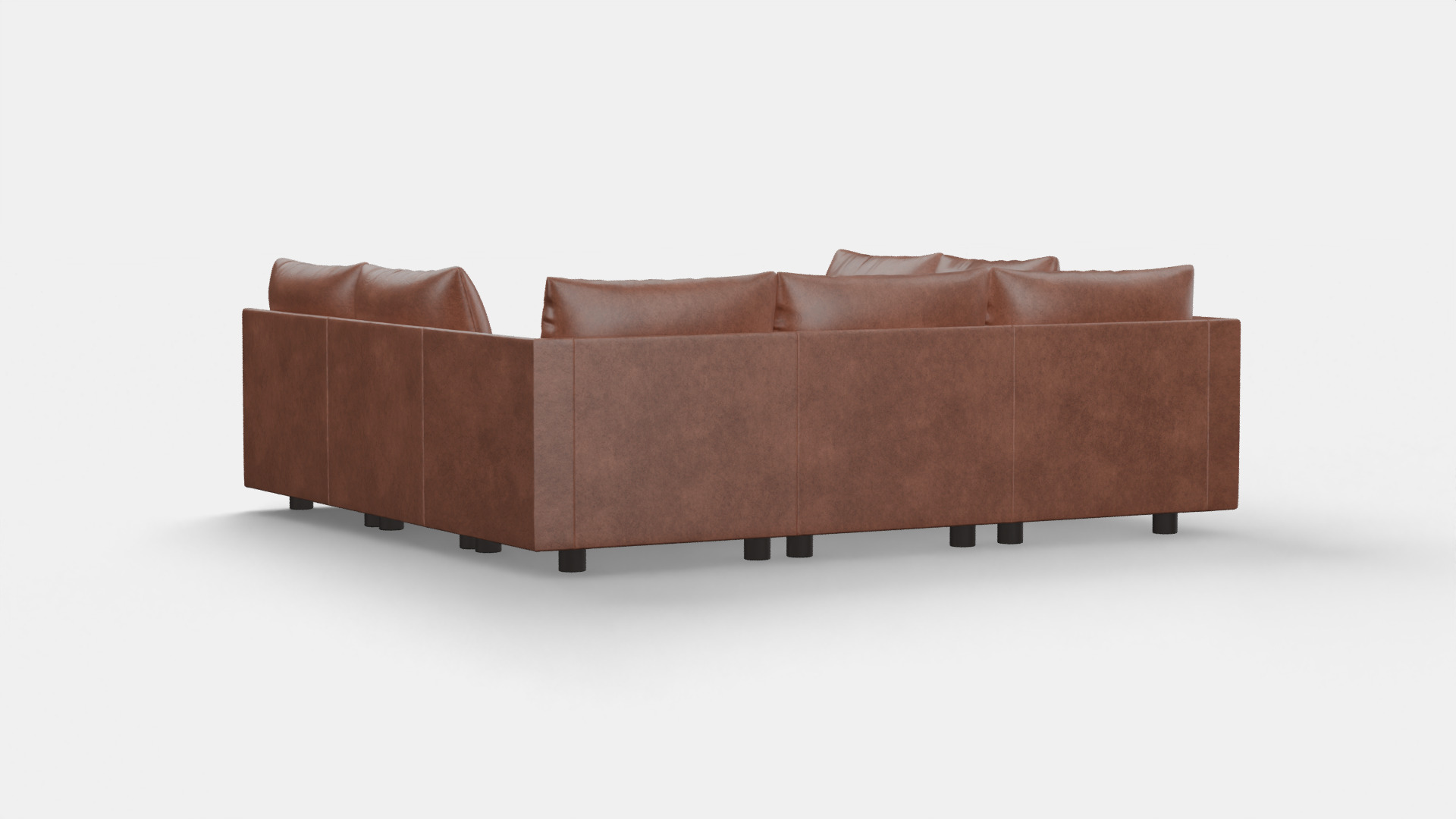 9 Seat modular Sectional Sofa 3D model_3