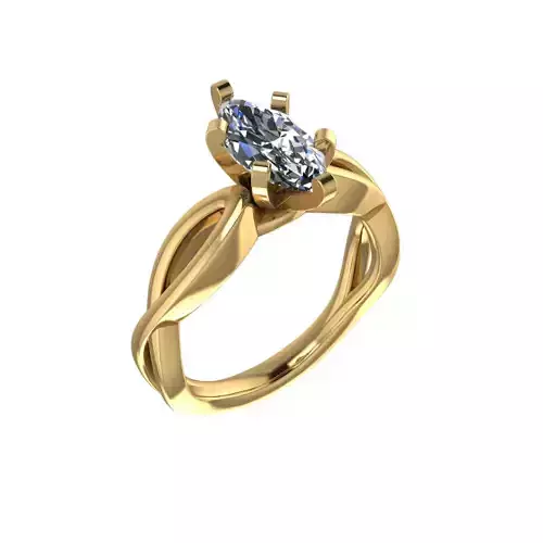 MARQUISE CLASSIC SOLITAIRE RING 