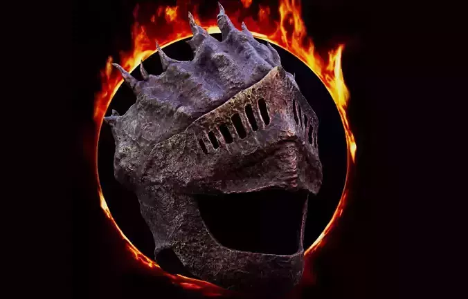 SOUL OF CINDER HELMET - FIRELINK HELM - LIFESIZE FAN MODEL 3D print model