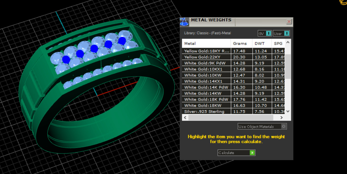 men ring 3D print model_18