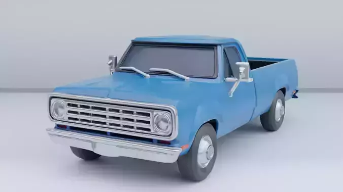 Dodge D100 Pickup Truck 1974 Car