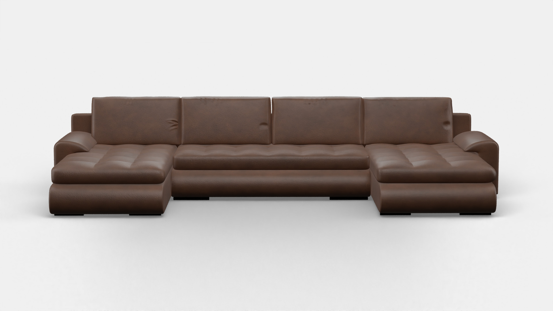 4 Seater Sofa 3d Model 3D model_1