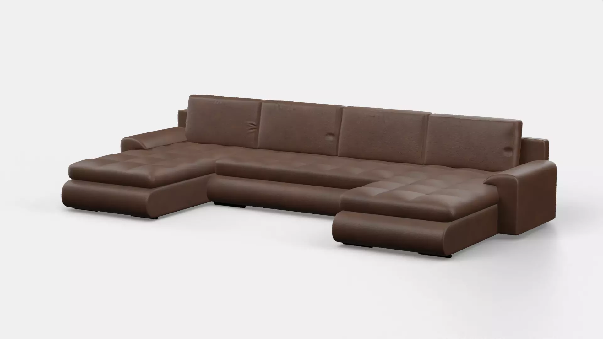 4 Seater Sofa 3d Model 3D model_0