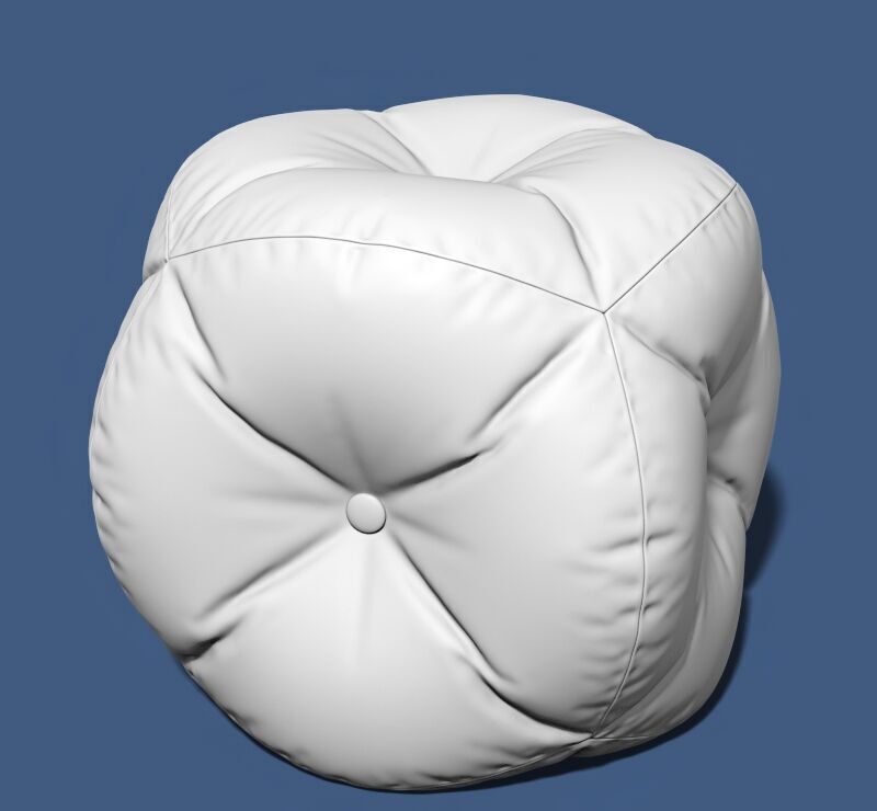 Pouf 11 3D model_2