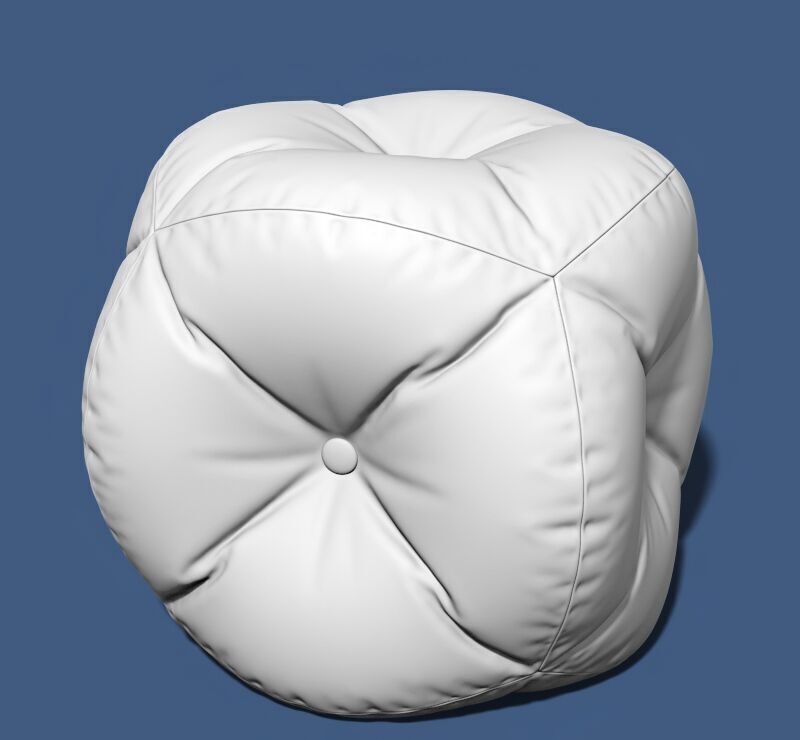 Pouf 11 3D model_1