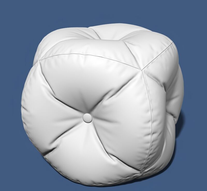 Pouf 11 3D model_4