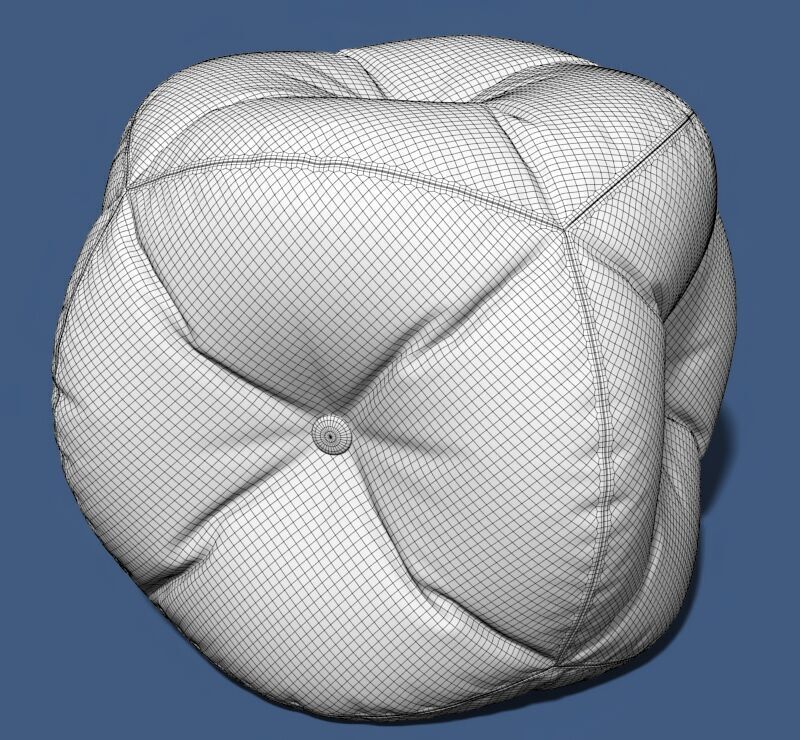 Pouf 11 3D model_7