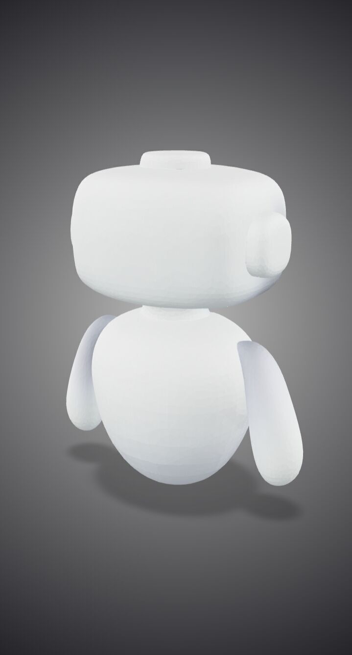 Gradient Robot 3D model_2