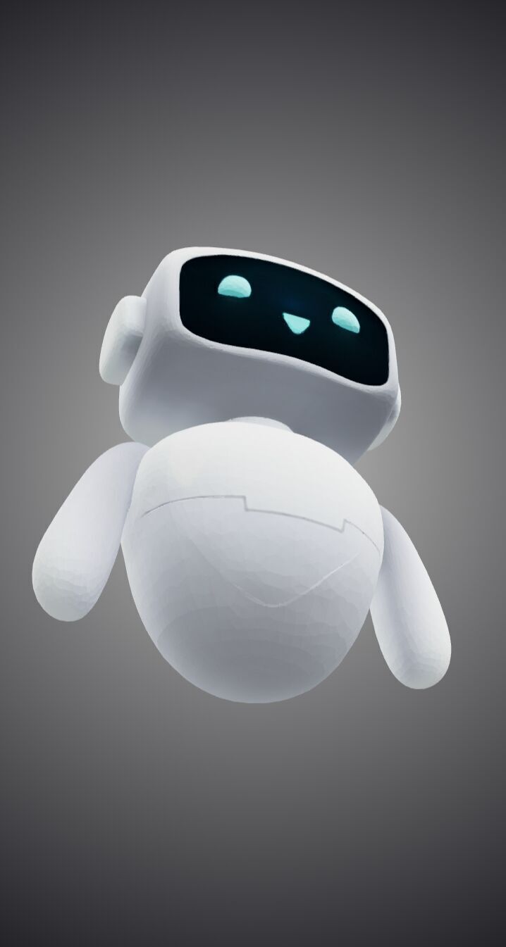 Gradient Robot 3D model_1