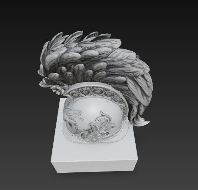 3D Printable Ancient Helmet 3D model_13