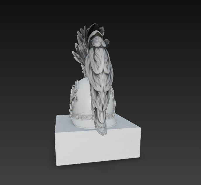 3D Printable Ancient Helmet 3D model_11