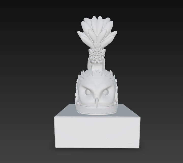 3D Printable Ancient Helmet 3D model_15