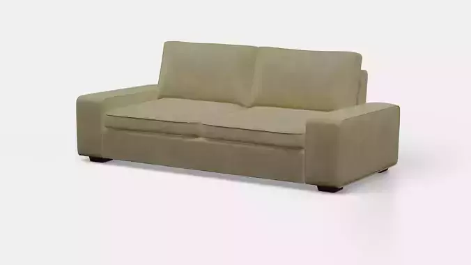 2 Seater Sofa 3D model