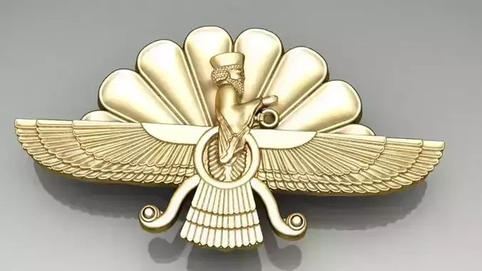 another Assyrian pendant
