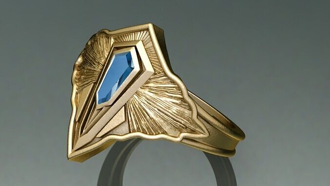 Eye of providence ring 3D print model