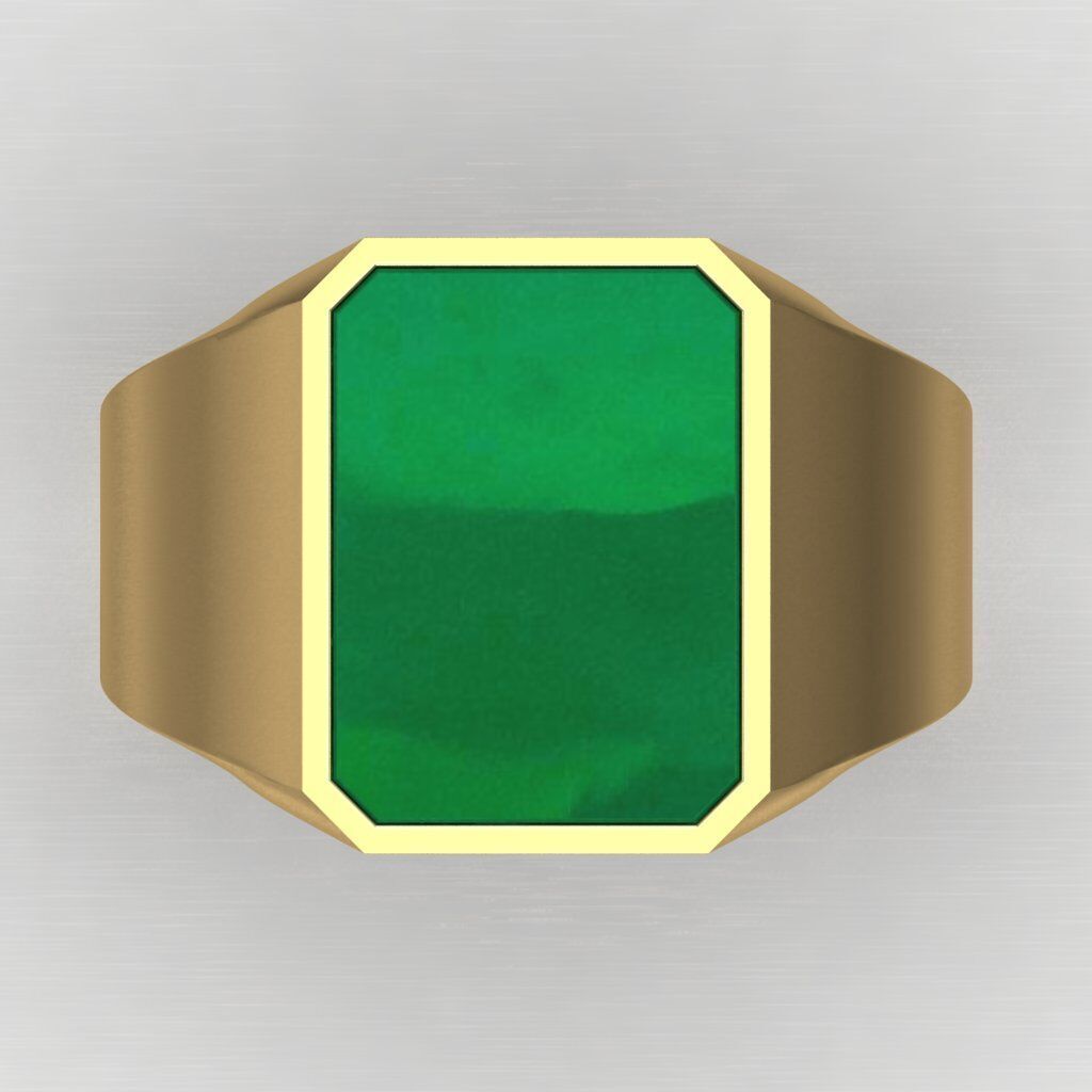 Wedding Man Ring 3MR006 3D model_6