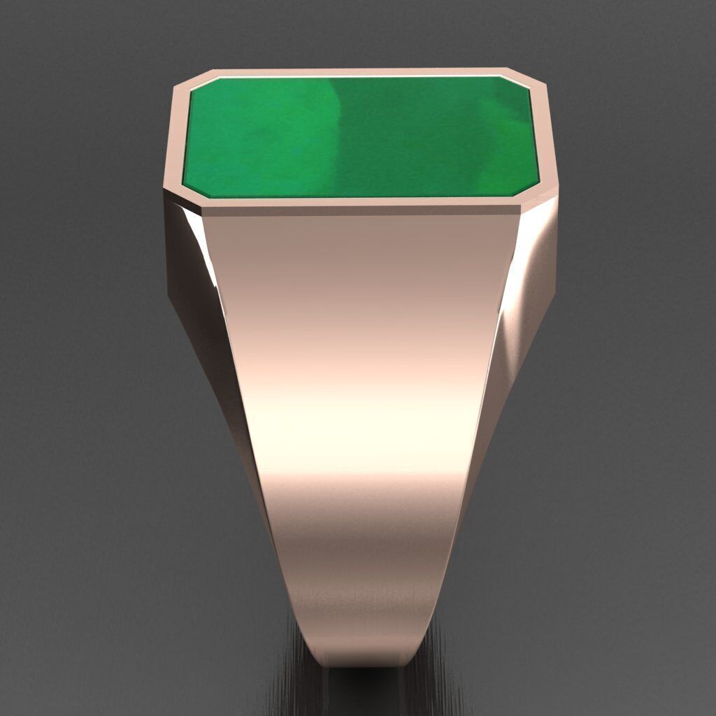 Wedding Man Ring 3MR006 3D model_9