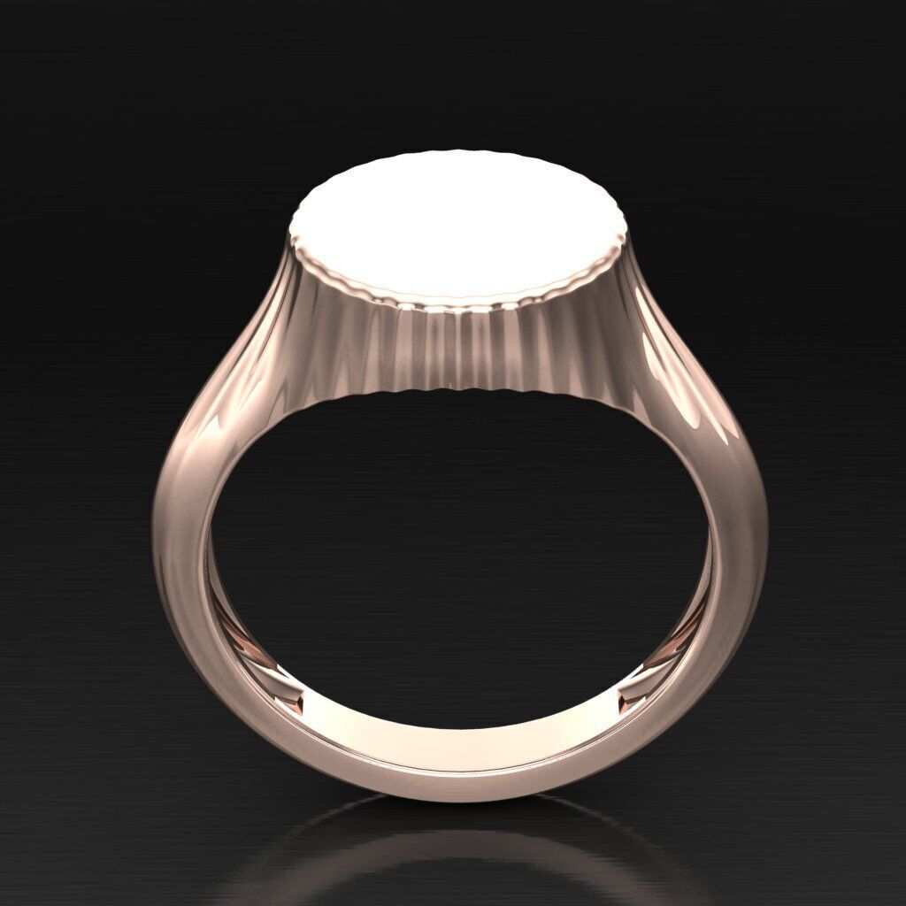 Wedding Man Ring 3MR012 3D model_2
