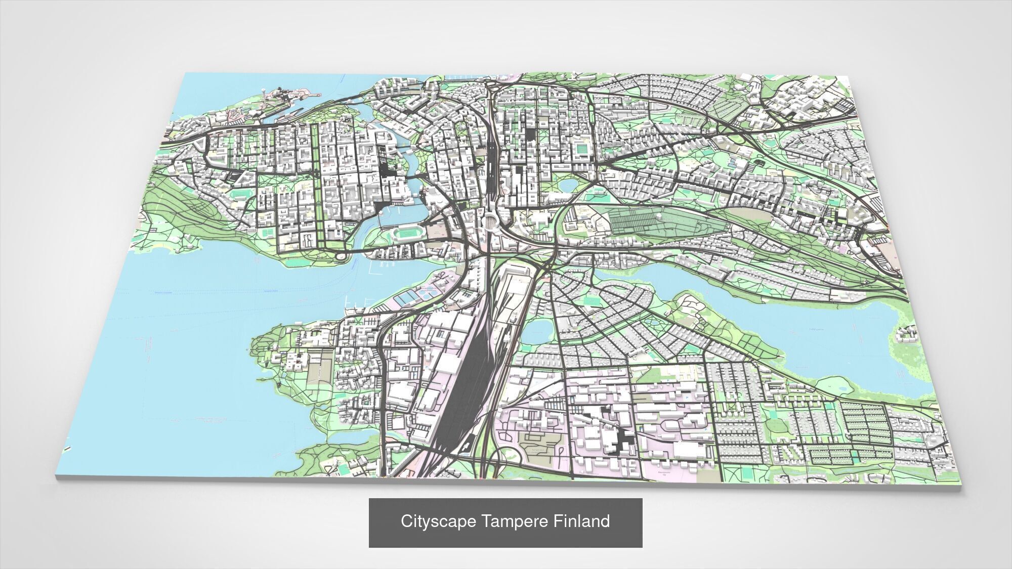 Collection of five cityscapes _8