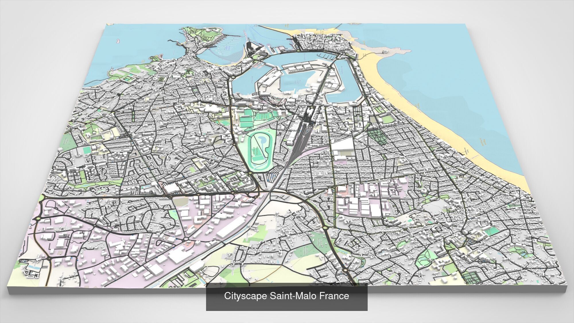 Collection of five cityscapes _6