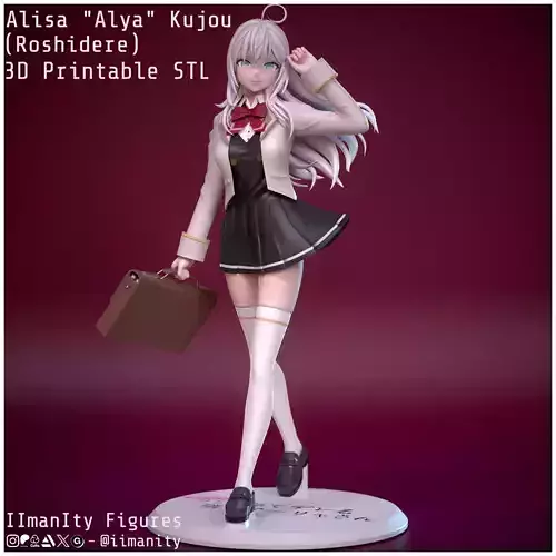 Alisa - Alya - Kujou - Roshidere 3D print model