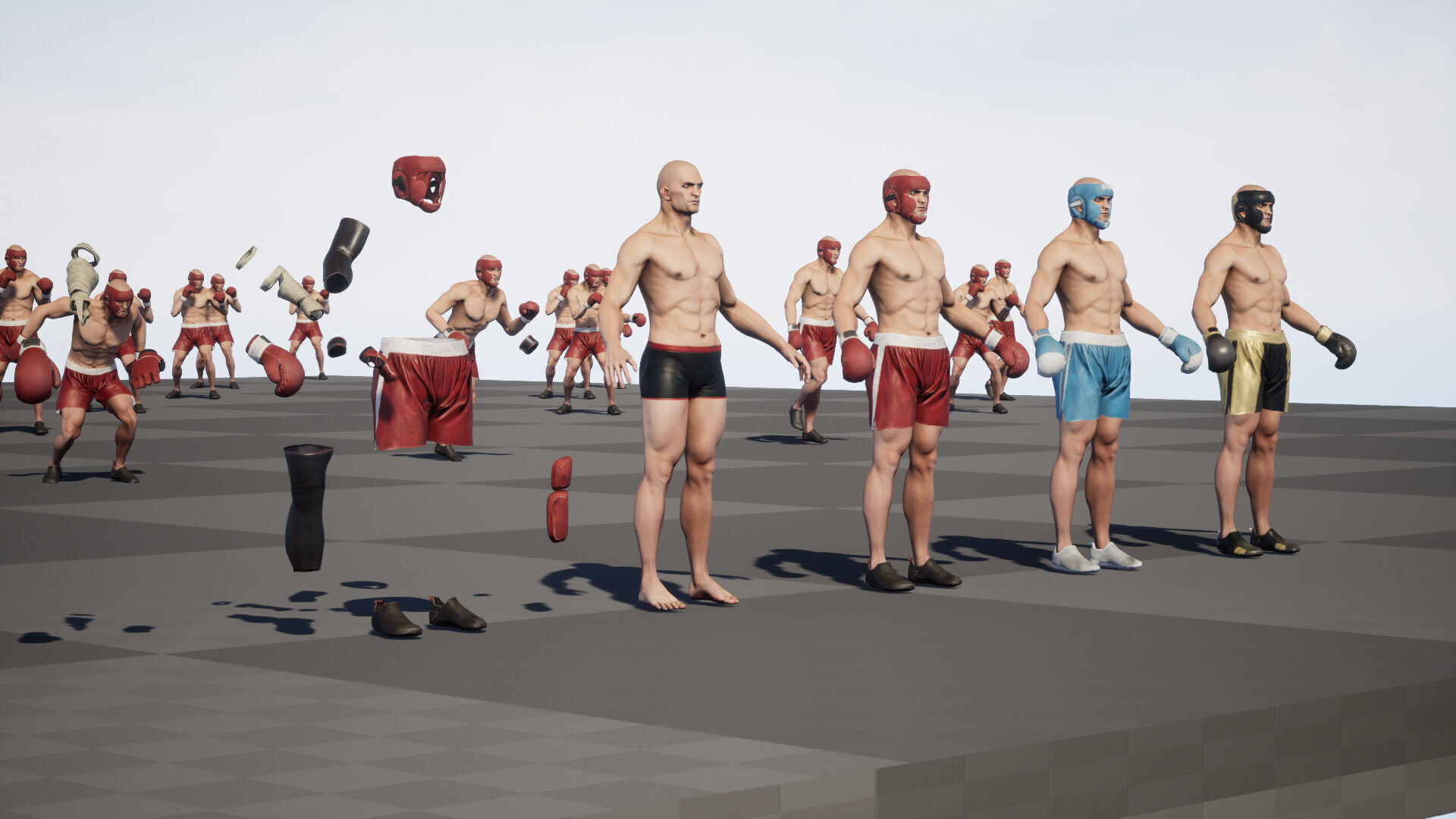 UFCMan Low-poly 3D model_39